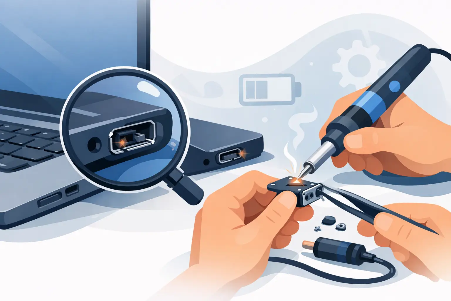 Laptop Charging Port Repair Explained