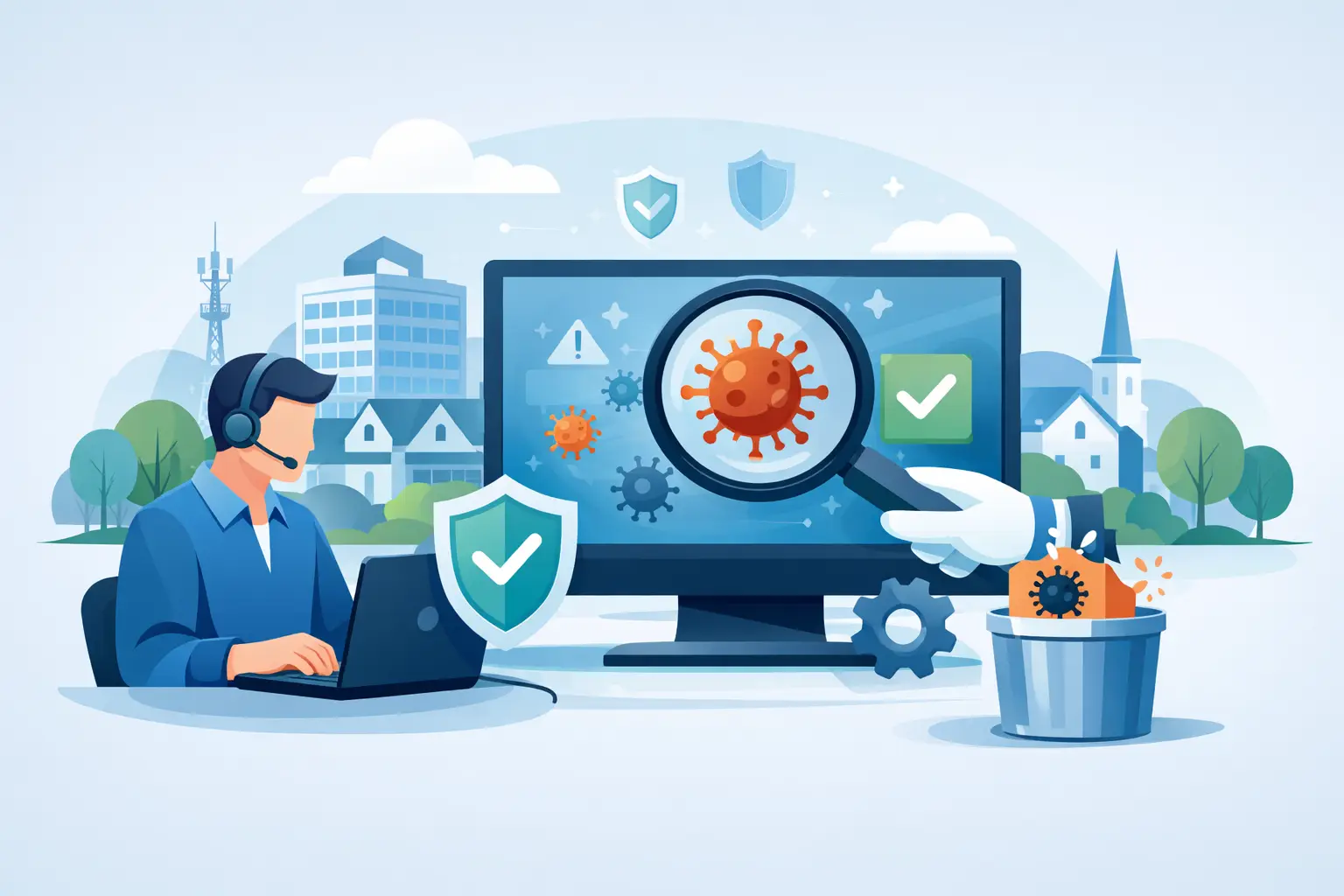 Virus Removal Service Bracknell