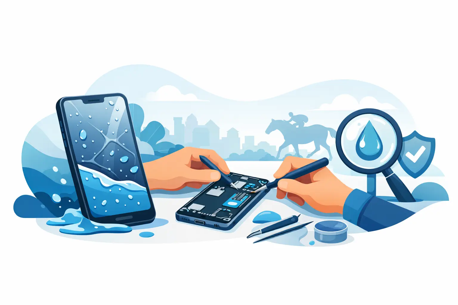 Water Damage Phone Repair Ascot Guide